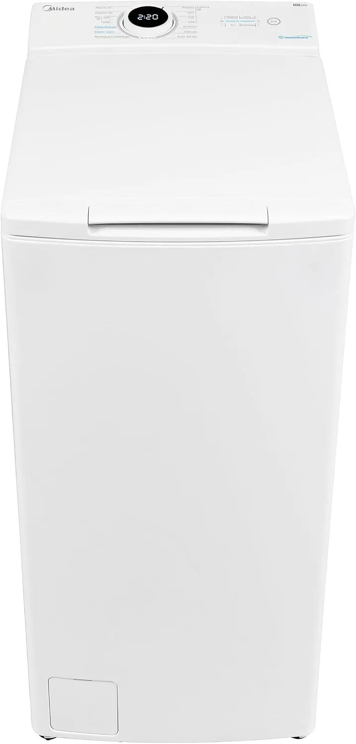 Lavatrice, 7 kg, classe energetica A, Midea Lavatrice a Carica dall'Alto 7 kg Classe A 1200 Giri Motore BLDC