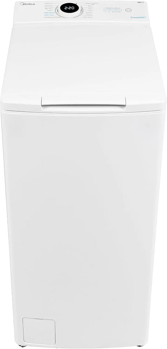 Lavatrice, 7 kg, classe energetica A, Midea Lavatrice a Carica dall'Alto 7 kg Classe A 1200 Giri Motore BLDC