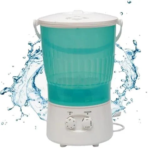 Lavatrice, portatile, esterno, timer, Lavatrice semiautomatica con Timer rotativo