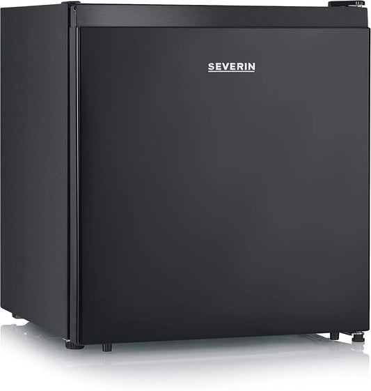 Severin Frigorifero, 45 L, 44, 5 x 46, 8 x 50, 0 cm, 39 dB, classe energetica E, nero, Cavo Lungo 171cm, KB 8879, Scomparto Freddo 5L, 45 Litri