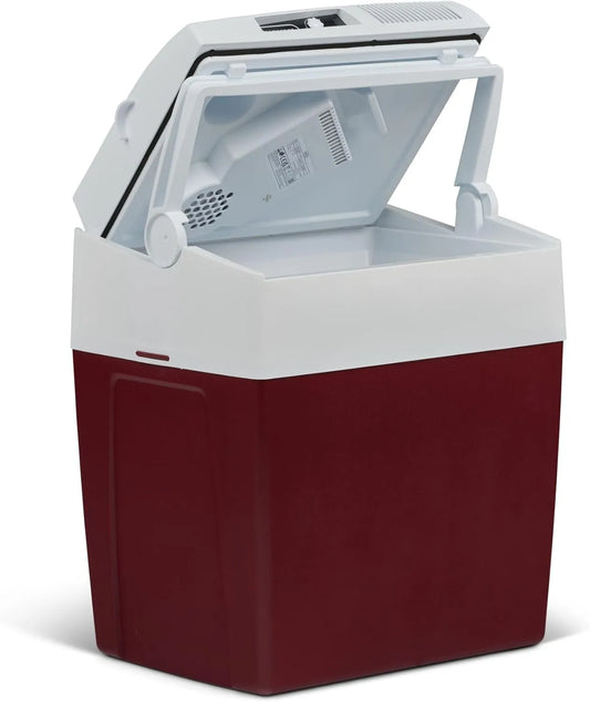 Frigorifero, 26 L, 230 V, Mobicool ME27, barca, 26 litri, colore vinaccia, per auto, camion, tempo libero e campeggio