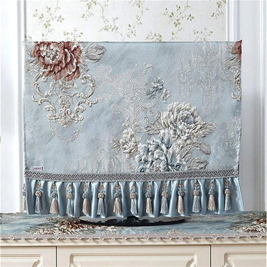 Smart TV, 75 pollici, televisore, esterno, effetto 3D, Custodia Copri TV Copertura TV di Lusso 32-75 Pollici Outdoor 3D Chic Antipolvere Protegge Le