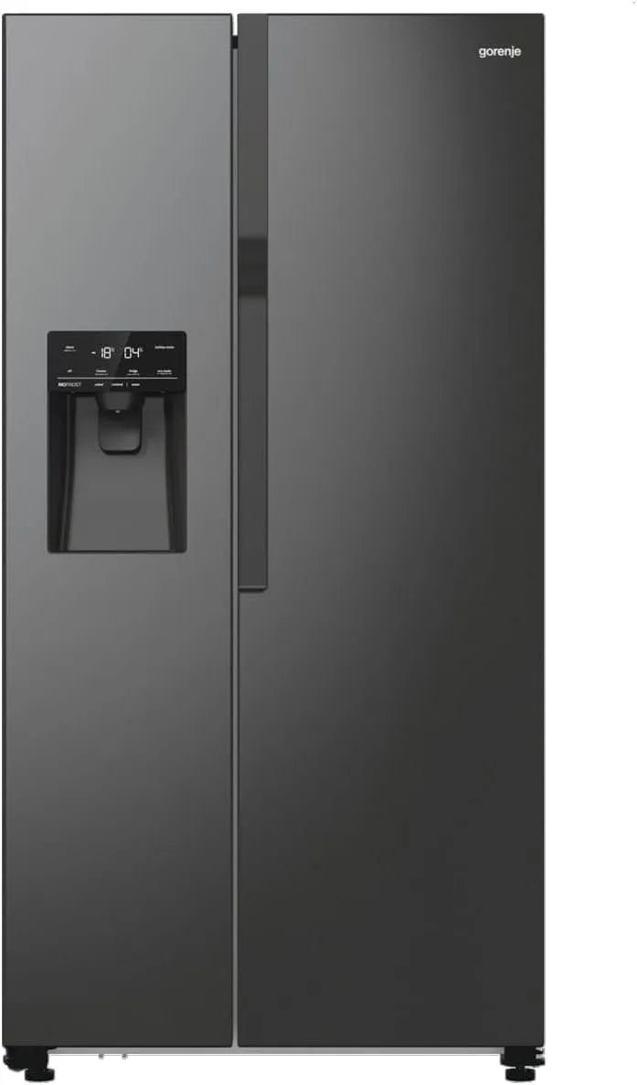 Gorenje NRR9185ESBXL Congelatore, 376 L, No Frost, vano congelatore, Inverter, freezer verticale, nero, 6 cm, Congelatore 190 l, 178, NoFrost Plus