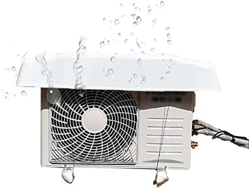 Condizionatore, IP65, acciaio inox, protezione da pioggia, resistente, neve e polvere, con filo di acciaio fisso per sistemi di climatizzazione