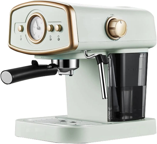 Macchina da caffè, Pressione 15 Bar, Adatta per Cappuccino Moka, Macchina da caffè combinata all-in-One Macchina da caffè semiautomatica per la casa