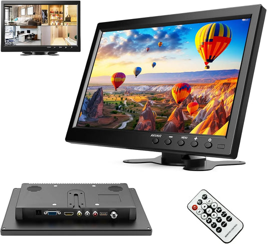 Monitor 9-30V, 10, 1 pollici, 30 V, portatile, pannello IPS, HDMI, USB, schermo PC, AVI/BNC, espansione PC, sorveglianza, inversione di immagine