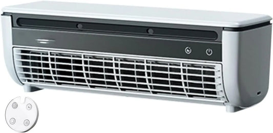 Ventilatore, portatile, montaggio a parete, 3 velocità, USB, Compatto con Tecnologia a semiconduttore