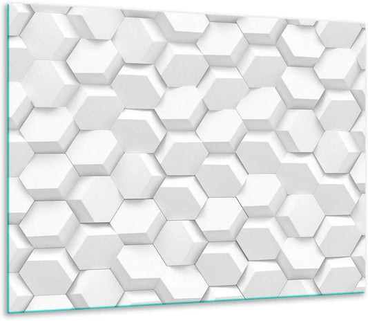 Piano cottura in vetroceramica, 60x52 cm, bianco, TMK, TMK - Copri piano cottura induzione 60x52 cm copertura per piano cottura in vetroceramica 1