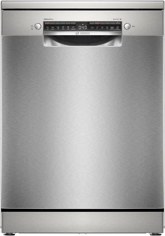 Bosch Serie 4 SMS4HDI52E. Lavastoviglie, 60 cm, classe energetica D, acciaio inox, Lavastoviglie Bosch da Libero Posizionamento Serie 4, Veloce