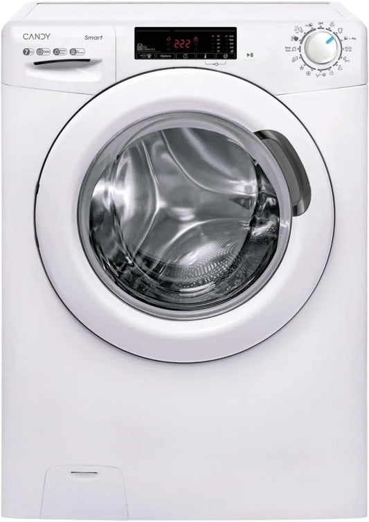 Candy 127TW51-S Lavatrice, 7 kg, classe energetica E, CANDY Lavatrice CSS 127TW51-S Capacità 7 Kg 1200 Giri Classe Energetica A