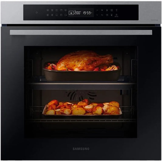 Samsung 76LT MULTI20 Forno elettrico, Wi-Fi, acciaio inox, Samsung Forno 76LT MULTI20 A+ Inox WiFi Ser IE 4 Single Fan NV7B4040VBS/U5